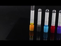 Anpassung 10 ml Blutentnahme Schlauch Einwegglas Plastik Lavendelkappe